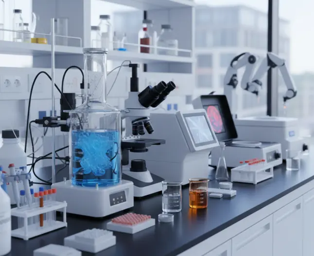 96 Well Assay Plate, 0,35ml round wells, flat base, white PS, cut corner A1/H1, 100 plates/case